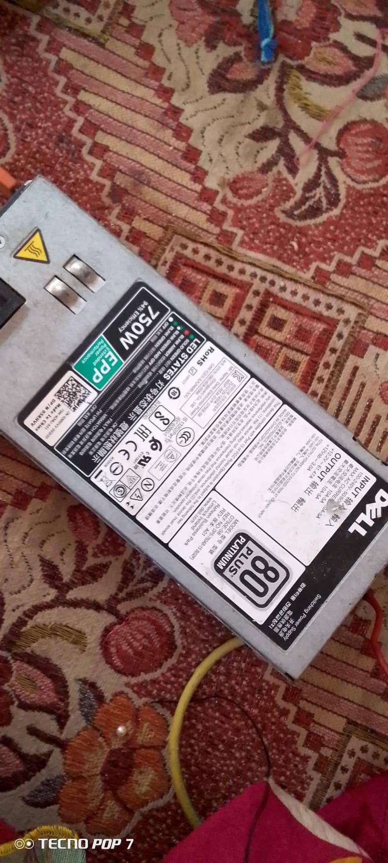 Dell 80 plus platinum 2