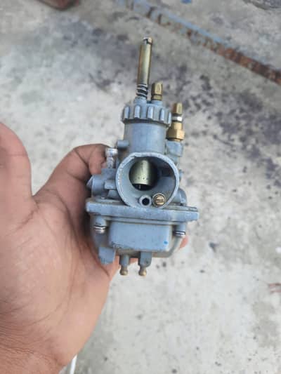 Kawasaki original carburetor,  mirror and gear liver for sale