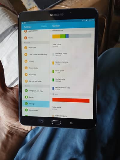 Samsung tab s2 32gb  only Rs 15000