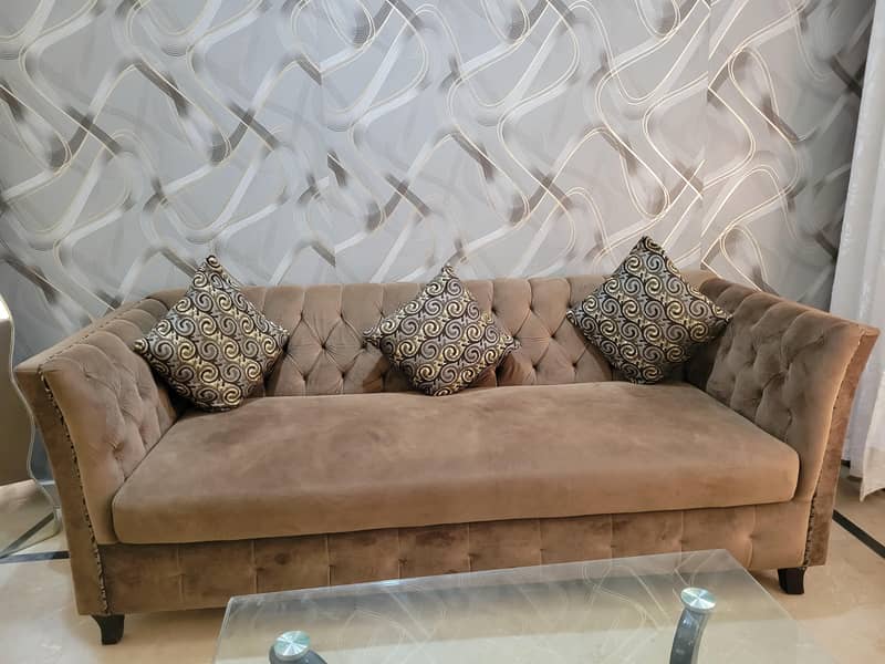 Sofa with table 0