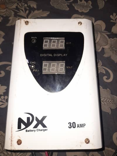 NX BATTERY CHARGER 30 AMP - DIGITAL DISPLAY mob 0*3*1*3*2*4*5*1*5*1*6