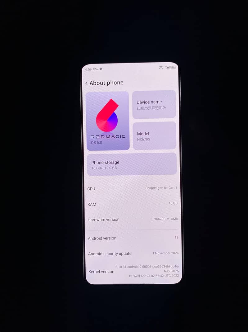 Redmagic ghost edition 1