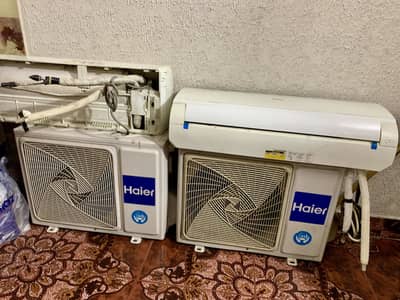Haier 1 Ton Non-Inverter Split AC – Working Condition