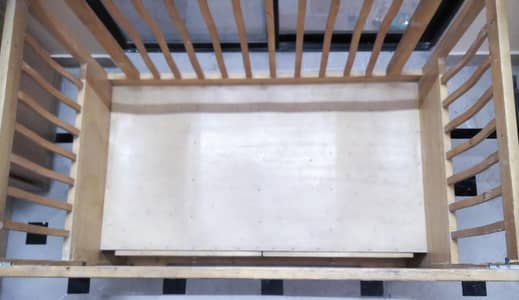 Wooden Cot bed for babies