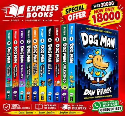 Dog Man Comic Books