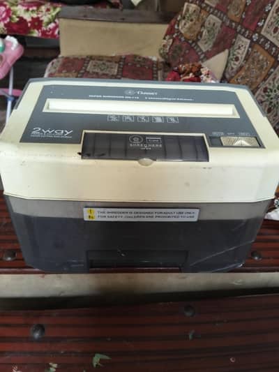 Paper Crusher Card Crusher