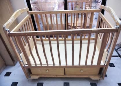 Wooden Baby Cot for babies