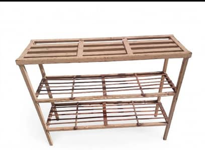 3 tire metal shoe rack- strong iron - shoe rack-