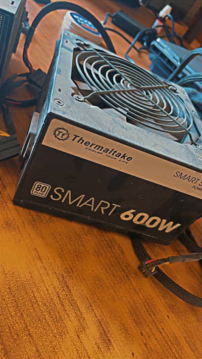 Thermaltake Smart 600W Power Supply | 80 PLUS Certified