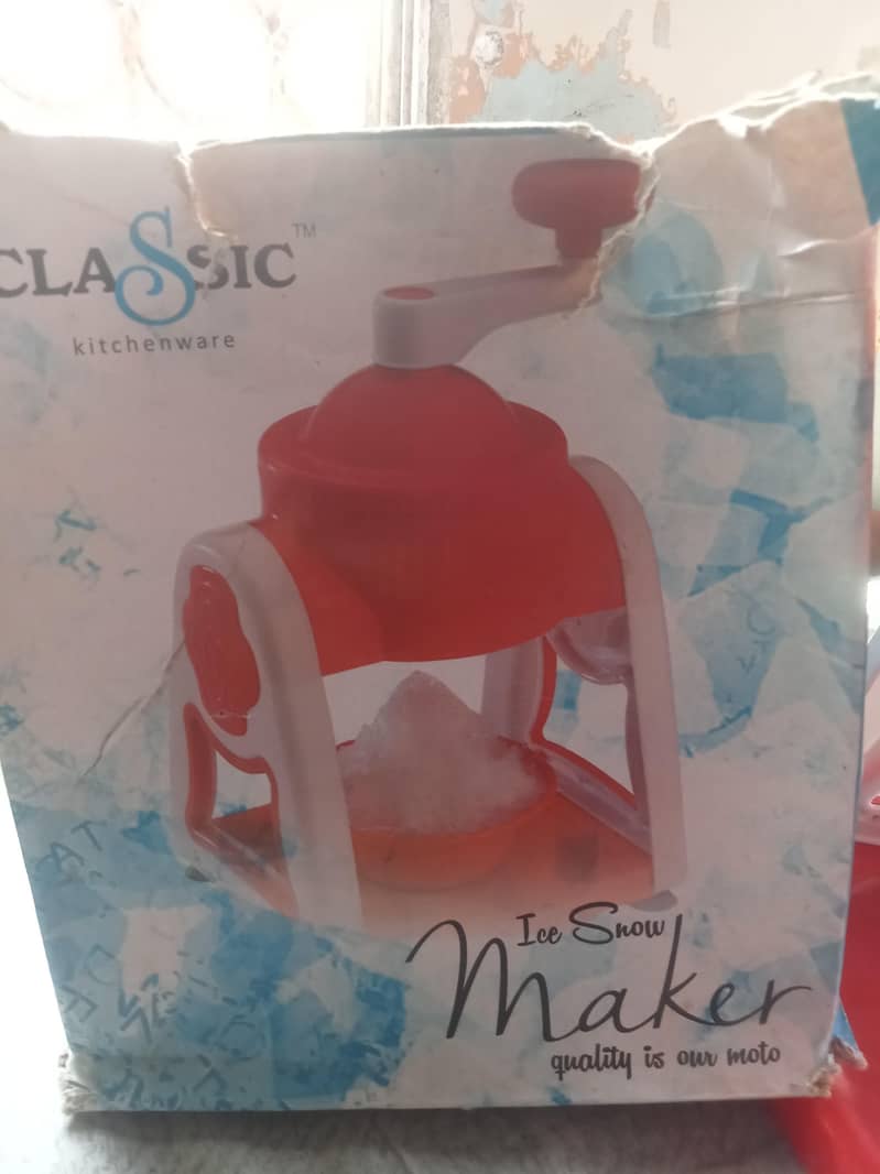 snow cone machine 2