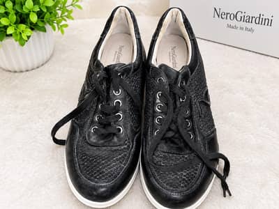 Nero Giardini Black Sneakers – Size 36