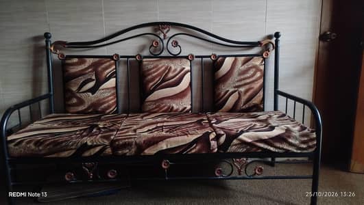 Iron rod sofa set 5 seater