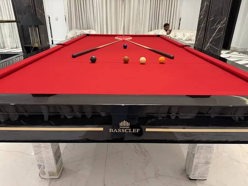 pool table/ snooker table/ billard table / Bassclef pool table 0