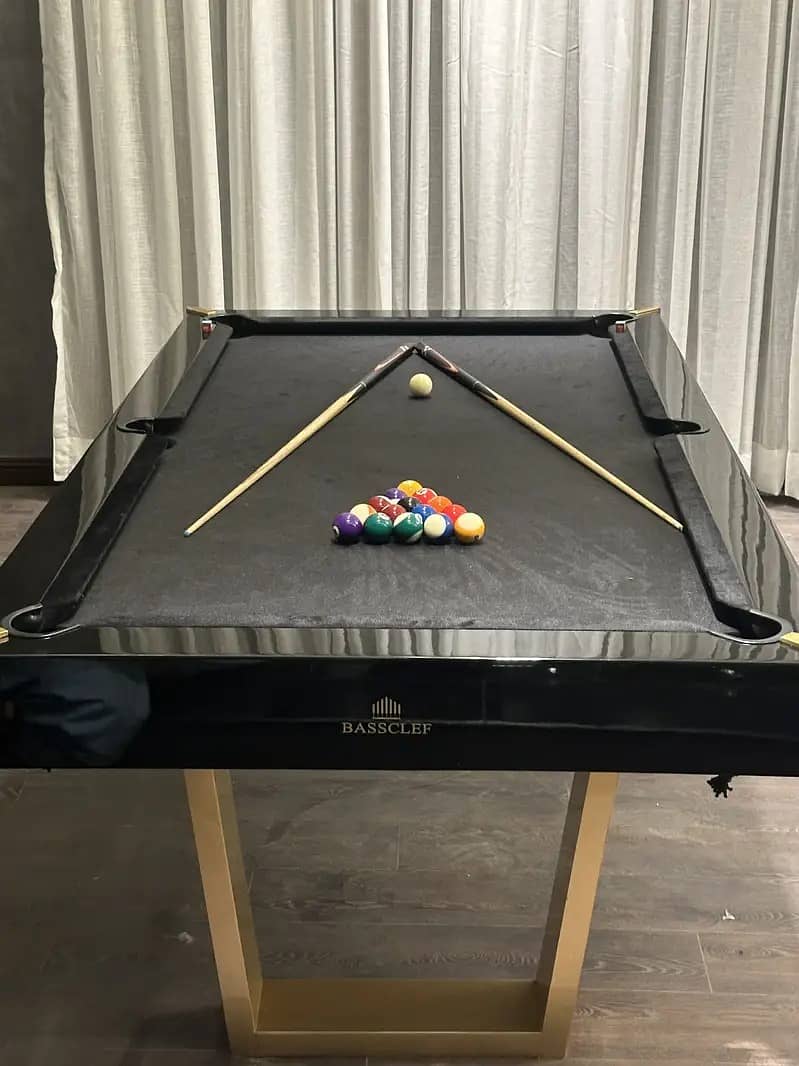 pool table/ snooker table/ billard table / Bassclef pool table 10