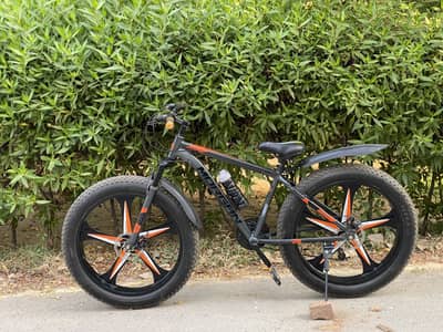 Fat tyre biycycle for sale in mint condition
