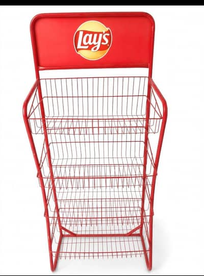 lays chips Display rack- 4 Tray chips rack- chips - nimko rack