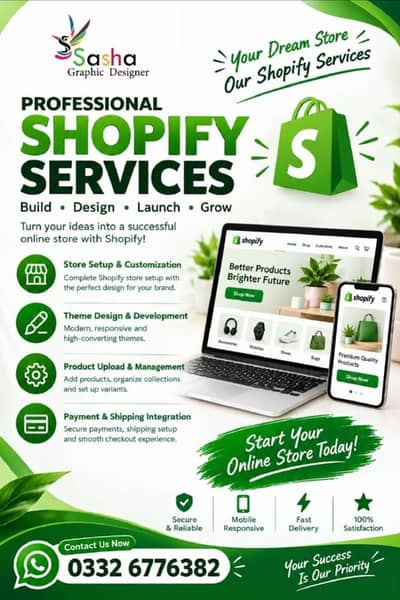 Shopify store services