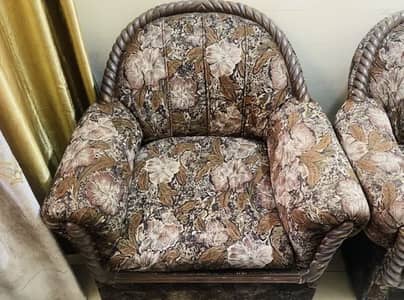 Seater Sofa Set For Sale (3+2+1) - Same Condition As Photos