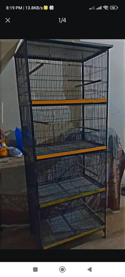 4 portions cage