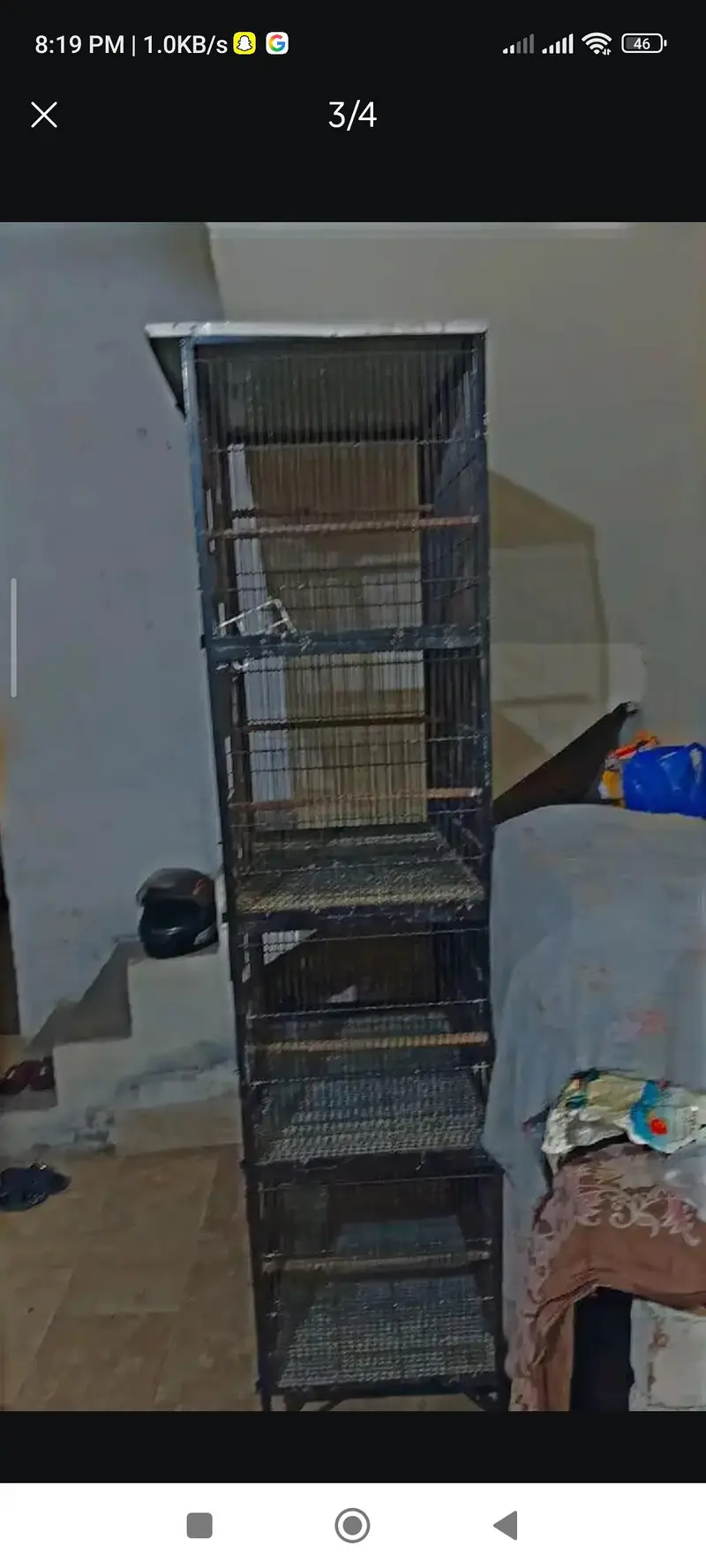 4 portions cage — photo 2