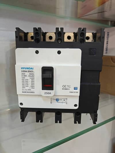 HYUNDAI MCCB 250A 4 Pole | Heavy Duty Circuit Breaker