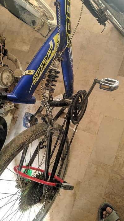 Gear with jumper bicycle