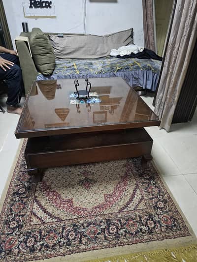 Wooden centre tables