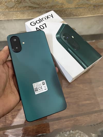 Samsung Mobile A07 5G. Storage 4/128. Number 0336 4478014