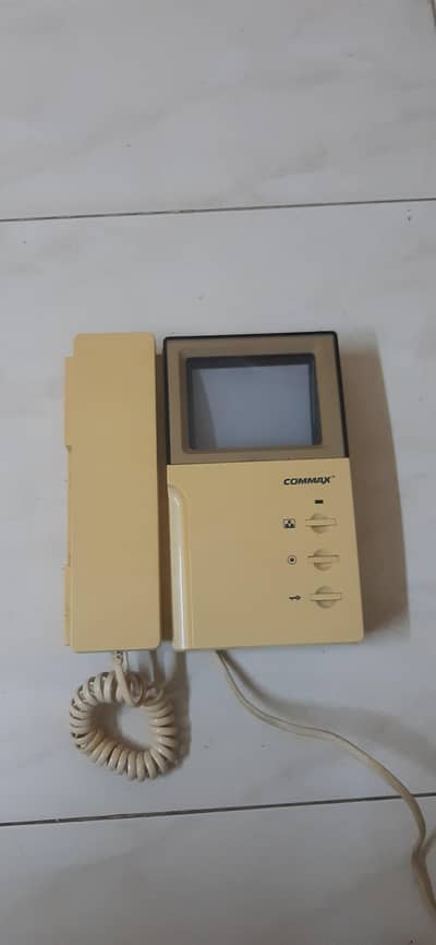 COMMAX Video Door  Intercom working condition   System Original Korea