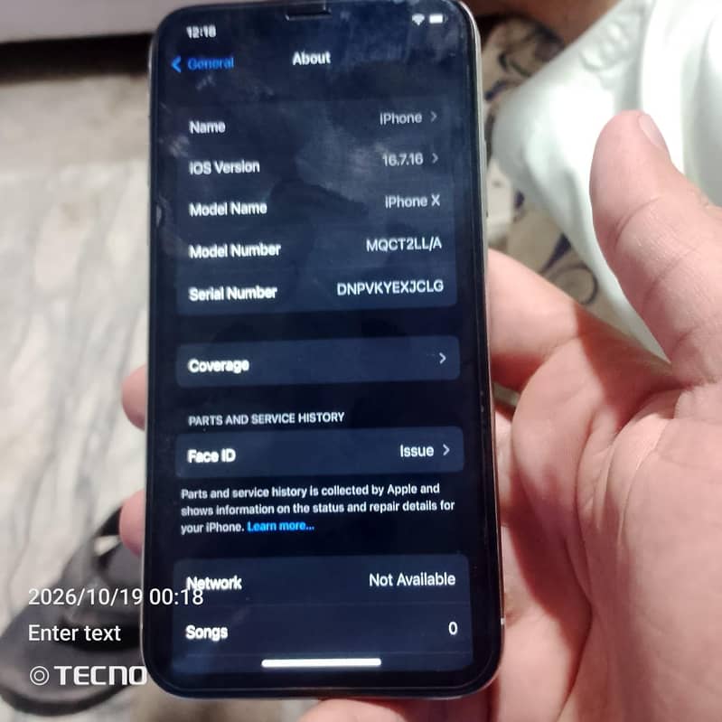 Apple iPhone X 7