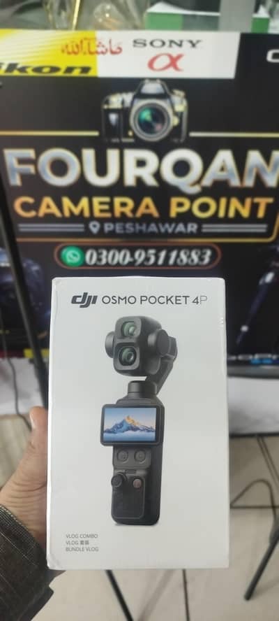 DJI osmo pocket 4p vlog combo box pack