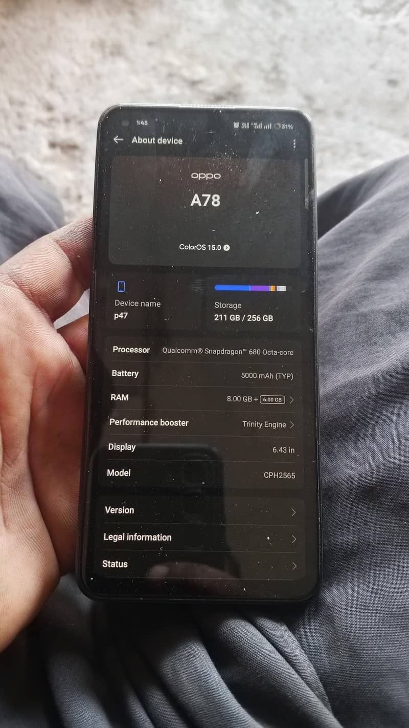 OPPO A78 6