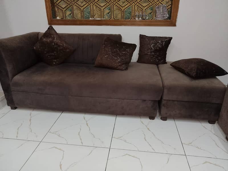 l shape sofa new condition 2