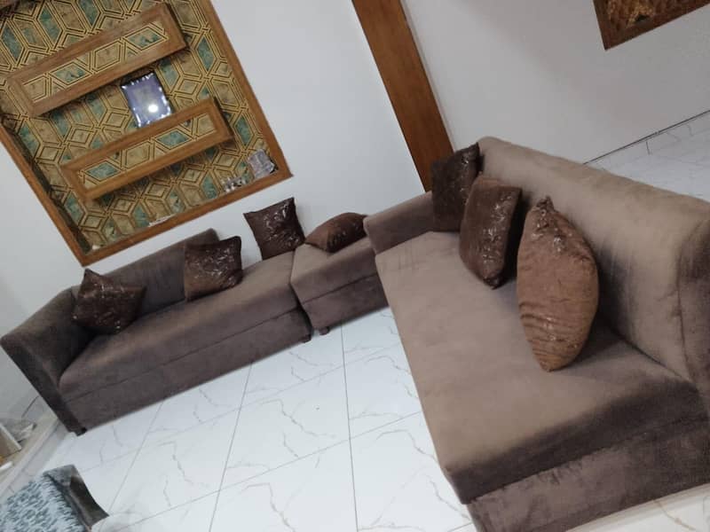 l shape sofa new condition 3