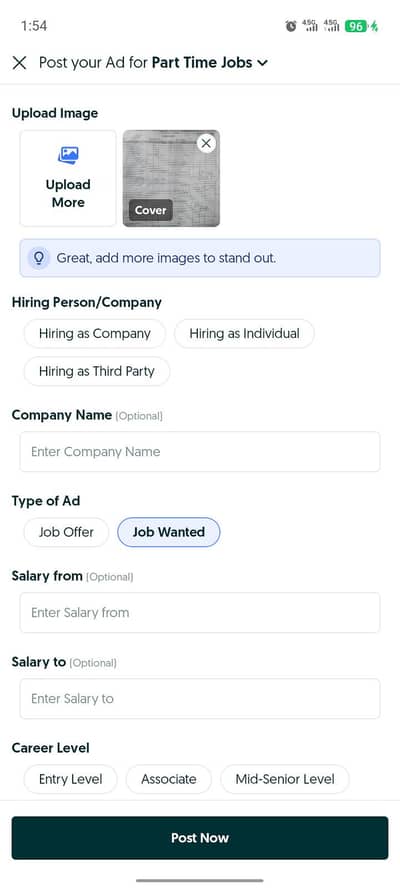 looking for part time job Islamabad