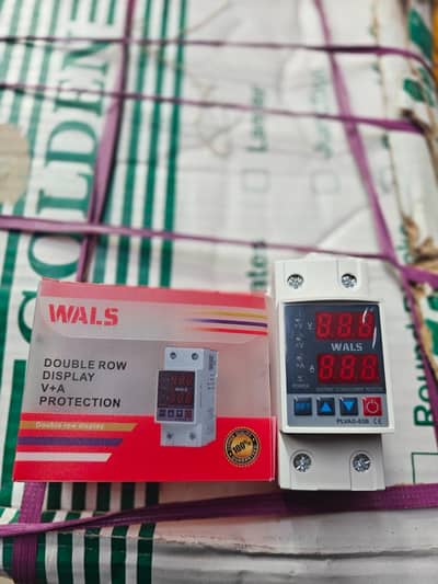 WALS/NIN 2-in-1 Protection Device | Voltage & Ampere Monitor