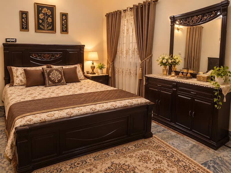 bed set & dressing 0