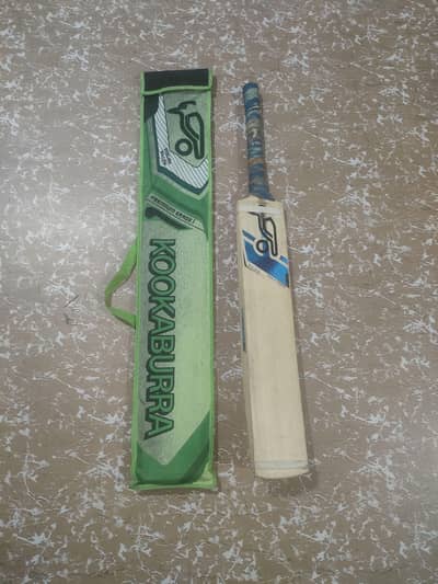 Kookaburra Hard Ball Cricket Bat (with cover)