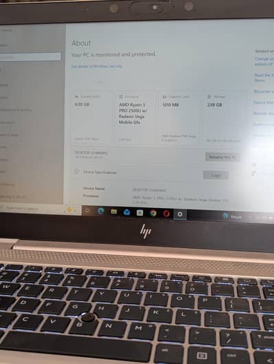HP new logo rayzon 5 pro 8/256