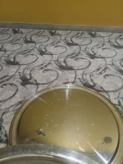 second hand stainless steel patila - 10/10 condition. "