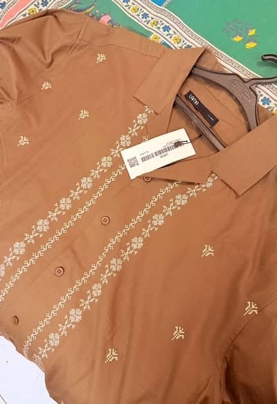 Mens Shalwar Kameez / Embroidered Shalwar Kameez / Mens Silk Suit /