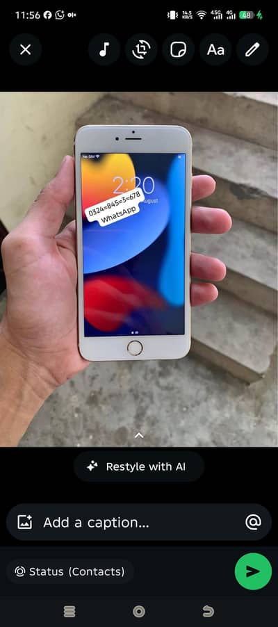 ‎I phone 6s pta Approvd 64gb WhatsApp number pick me. Hai
