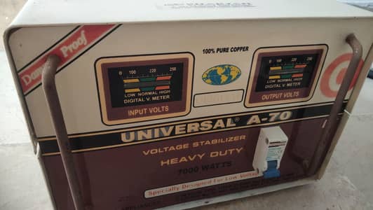 Universal Stabilizer A70 7000 Watt 7000 Watts