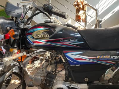 United 70cc 2020 Model | First Owner | All Genuine Parts | Excellent