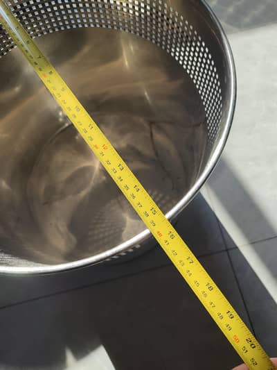 15" wide 17" heigh stainless steel planters available