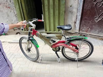 Red Oscar bicycle