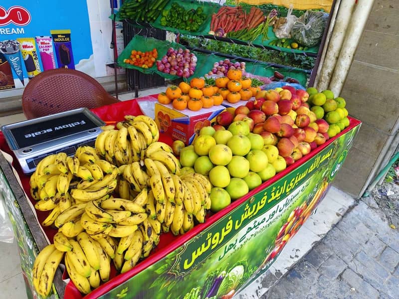 vegetable and fruit stall 3