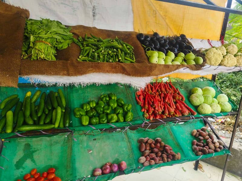 vegetable and fruit stall 7