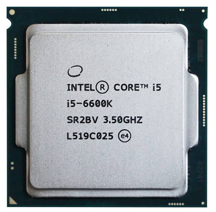 intel core i5 6600k 0