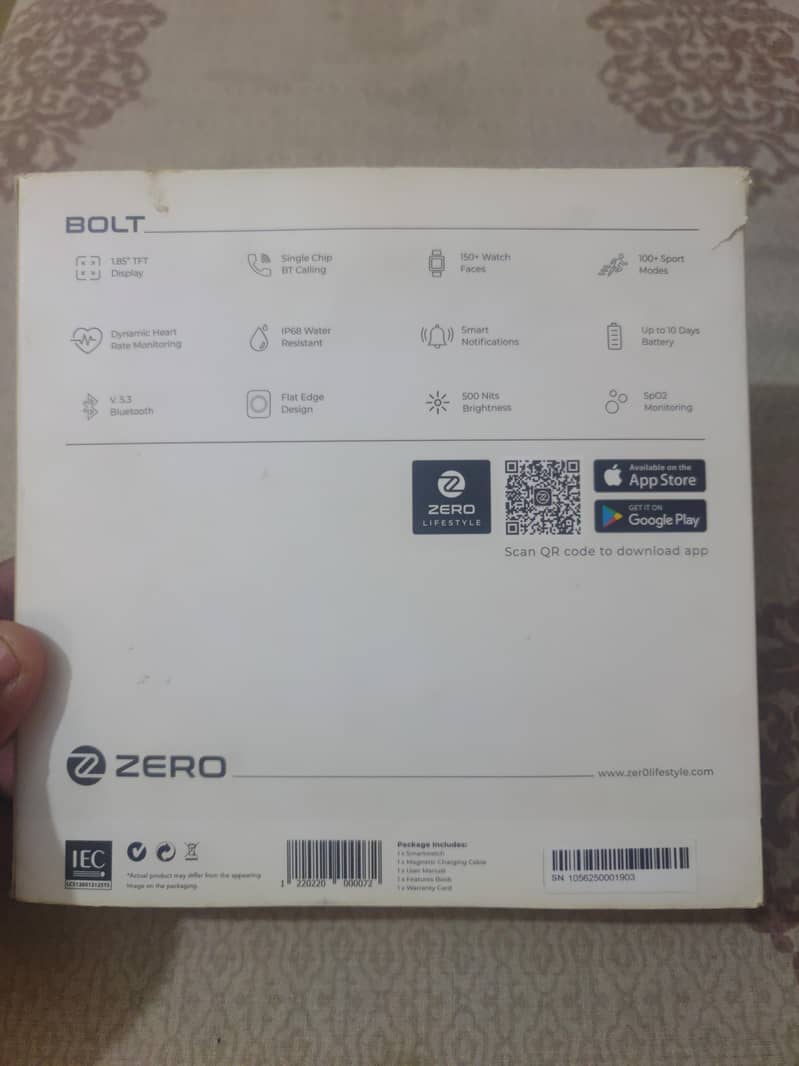 ZERO BOLT WATCH 1